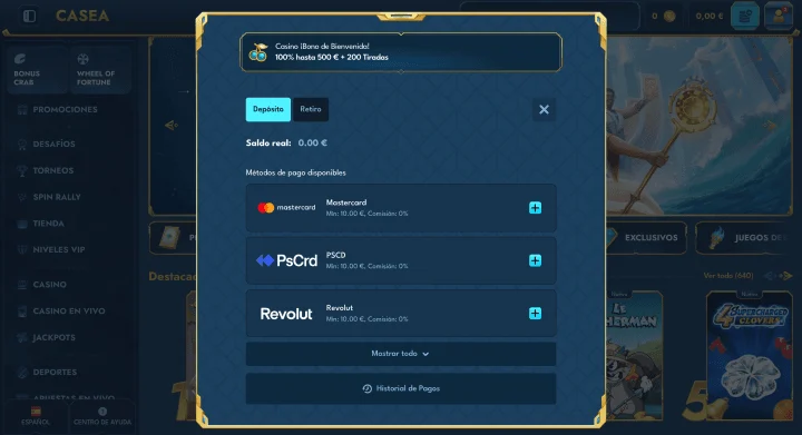 Casea Zrzut ekranu 2